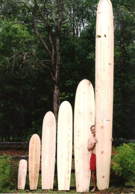 2005: my first alaia quiver and 16″ olo